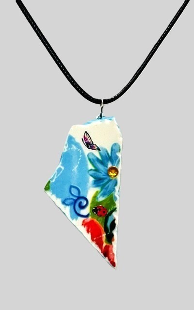 Butterfly and Ladybug Necklace
